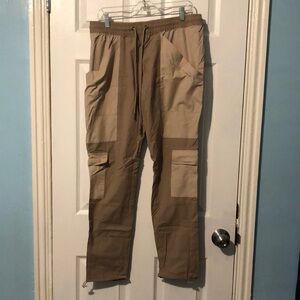 Men's Tan Cargo Pants